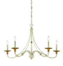  1044-701 - 5 LIGHT CHANDELIER