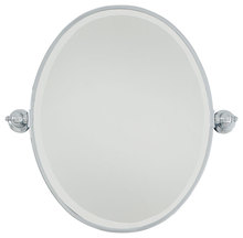  1431-77 - OVAL STANDARD MIRROR - BEVELED