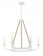  2126-655 - 6 LIGHTS CHANDELIER