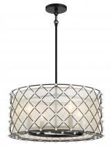  2864-66A - 4 LIGHT SEMI FLUSH/PENDANT