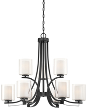  4109-66 - 9 LIGHT CHANDELIER