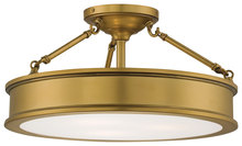  4177-249 - 3 LIGHT SEMI FLUSH MOUNT