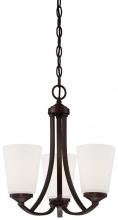  4963-284 - 3 LIGHT MINI CHANDELIER