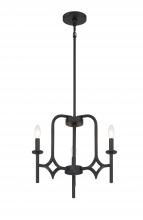  5036-66A - 3 LIGHT CHANDELIER