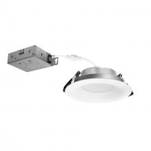  NCSC-R4D1TWMPW - 4" Contractor Series Can-less LED Downlight with Deep Reflector, Selectable CCT, Matte Powder