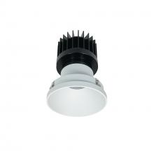  NIO-4PRTLNDC50XMPW/HL - 4" Iolite PLUS Round Trimless Downlight, 1500lm/2000lm/2500lm (varies by housing), 5000K, Matte