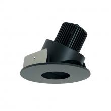  NIO-4RPHA40XBB/10 - 4" Iolite LED Round Adjustable Pinhole, 1000lm / 14W, 4000K, Black Pinhole / Black Flange