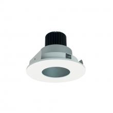  NIO-4RPH50XHZMPW/10 - 4" Iolite LED Round Pinhole, 1000lm / 14W, 5000K, Haze Pinhole / Matte Powder White Flange