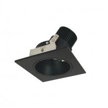  NIO-4SD27XBB/10 - 4" Iolite LED Square Adjustable Reflector with Round Aperture, 1000lm / 14W, 2700K, Black