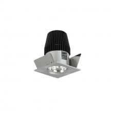  NIOB-1SNB35XNN - 1" Iolite LED BWF Square Bullnose, 600lm, 3500K, Natural Metal Reflector / Natural Metal Flange