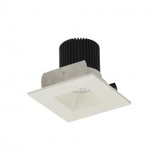  NIOB-2SNDSQCDXMPW - 2" Iolite LED Square Reflector with Square Aperture, 800lm / 14W, Comfort Dim, Matte Powder