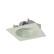  NLCBS-4538530WW - 4" Cobalt Shallow High Lumen LED Trim, Square/Round Reflector, 850lm, 3000K, White