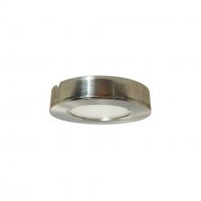  NMP2-LED27BN - 24V Josh LED Puck Light, 300lm / 2700K, Brushed Nickel Finish