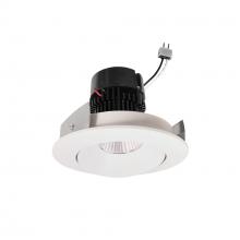  NPRLV-4RC27XWW - 4" Pearl Low Voltage LED Round Adjustable Cone Retrofit, 1200lm / 11W, 2700K, White Reflector /