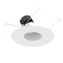  NPRLV-56RSLA40XMPW - 5"/6" Pearl Low Voltage LED Round Adjustable Slot Retrofit, 1050lm / 11W, 3000K, Matte