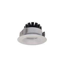  NRM3-42L230FWW - 4" Marquise III Round Baffle, 1500lm, 3000K, Flood Optic, White Baffle/White Flange