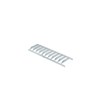  NTEL-8903W - Louver for 12" T-Wash LED Track, White