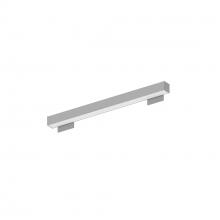  NWLIN-21035A/L4-R4P - 2' L-Line LED Wall Mount Linear, 2100lm / 3500K, 4"x4" Left Plate & 4"x4" Right