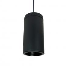  NYLI-6PL351BBB - 6" Cylinder, Black, Pendant Mount, 35W Med. Base, Ref., Black