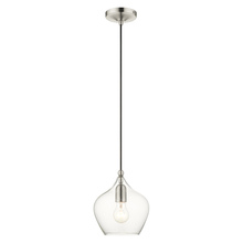  49088-91 - 1 Lt Brushed Nickel Mini Pendant