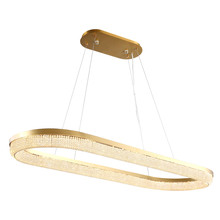  KCH1109L-38CG - Pescara Long Chandelier