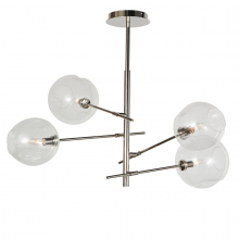  KCH1111-4PN - Marino 4-light Chandelier - Polished Nickel