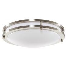 Luxrite LR23282 - LED14&#34;FLUSH/CHROME/5CCT/D