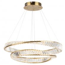  AC6723BB - Stella 65W LED Chandelier Brushed Brass