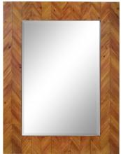  405A20 - Deco Reclaimed Wood Rectangular Mirror