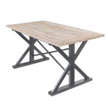  4FTA0101 - Dawson Rustic Wood Dining Table