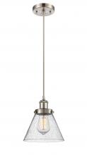 Innovations Lighting 916-1P-SN-G44-LED - Cone - 1 Light - 8 inch - Brushed Satin Nickel - Cord hung - Mini Pendant