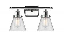 Innovations Lighting 916-2W-PC-G64 - Cone - 2 Light - 16 inch - Polished Chrome - Bath Vanity Light