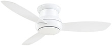  F474L-WH - 52" LED FLUSH MOUNT CEILING FAN