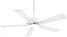  F556L-WHF - 52" CEILING FAN W/ LED LIGHT