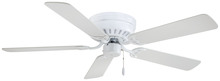  F565-WH - FLUSH MOUNT CEILING FAN