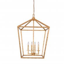  H21131-4GD - Antea Chandelier - Gold