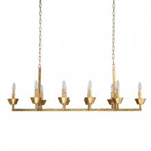  H23109-10G - Eden Rectangulat Chandelier