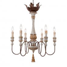  H5101S-6 - Calandra Small Chandelier