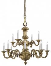  N700212 - 12 LIGHT CHANDELIER