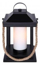  ITL2142B13BKR - Kyler 1 Light Table Lamp with Matte Black and Rope Finish and White Shade