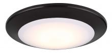  LED-SM6DL-BK-C - Led Edgeless Integrated Light, Black Finish