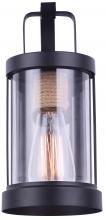  IOL457BKR - Delano 1 Light Outdoor Lantern, Rope Finish