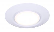  DL-6-15DCF-WH - Led 6" White Integrated Light, White Finish