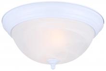  IFM41311 - IFM413 WH 1 Light Flush Mount, White Finish