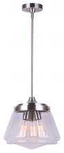  IPL728B03BN - MEYER Brushed Nickel Pendant