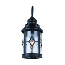  IOL209BK - Atlanta 1 Light Outdoor Lantern, Black Finish