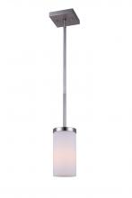  IPL578A01BN - River 1 Light Pendant, Nickel Finish