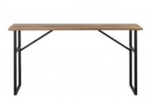  9000M - DEVEN Natural Wood and Black Finished Console Table