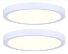  DL-15C-30FC-WH-C2 - LED 15' Twin pack LED Integrated Ceiling Light, white Finish