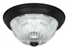  IFM211MBK-RGC - IFM211MBK-RGC, 2 Light Flush Mount, Black Finish